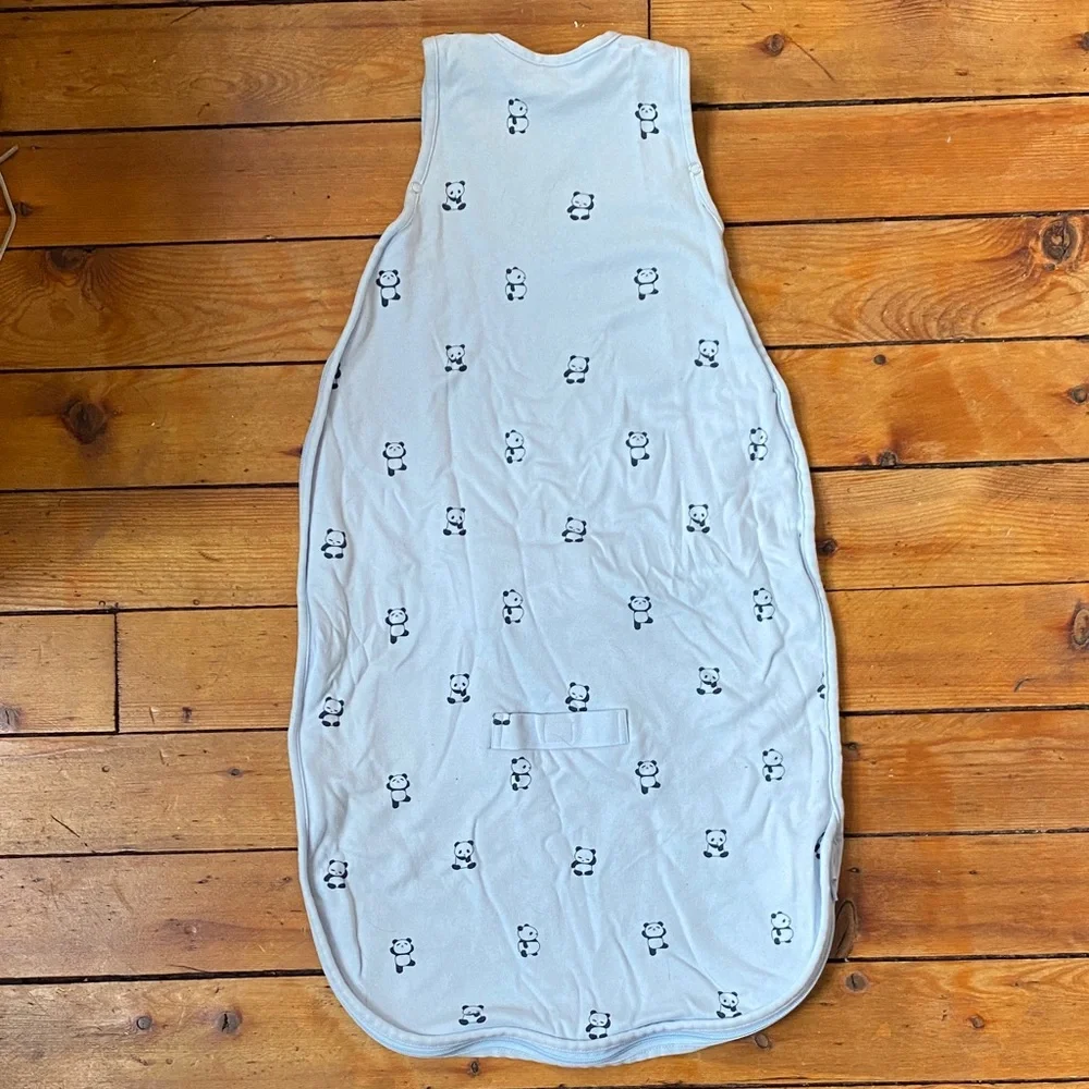 Woolino 4 Season Ultimate Baby Sleep Bag, Lt Blue Pandas, 12-24 months - Picture 4 of 4